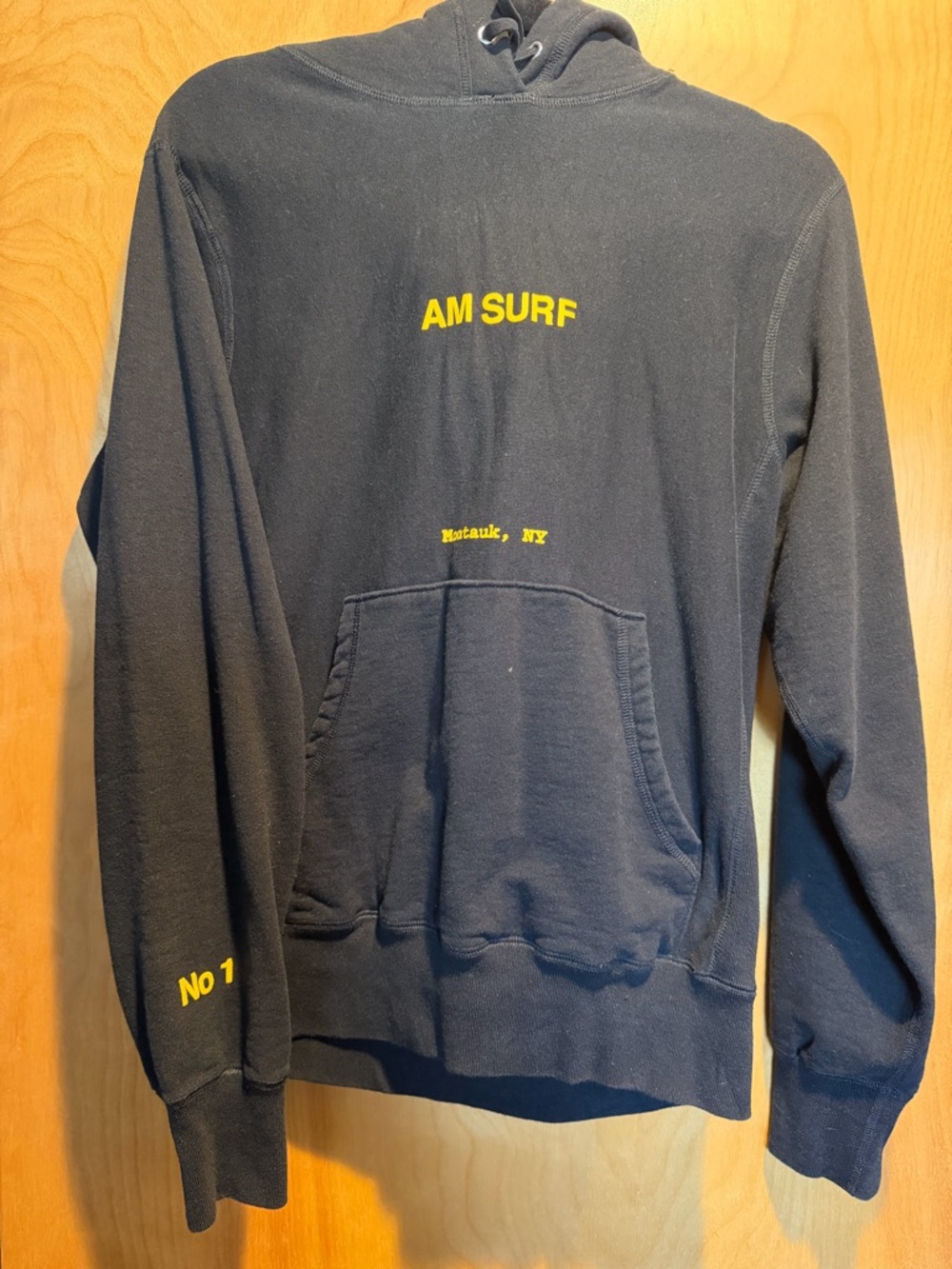 Surfer Hoodie with Yellow Logo